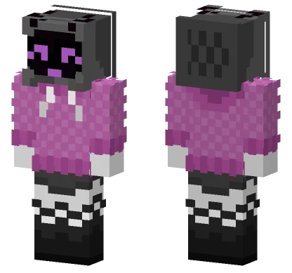 Static Pink Dress Minecraft skin