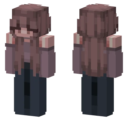 Stay Still Eyes Closed Minecraft skin