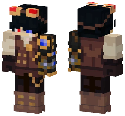 Steampunk Ace Minecraft skin