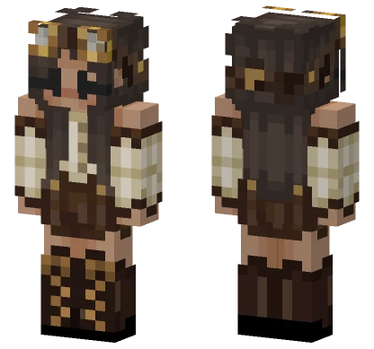 Steampunk Rain Minecraft skin