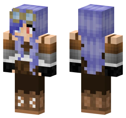 Steampunk Twilight Minecraft skin