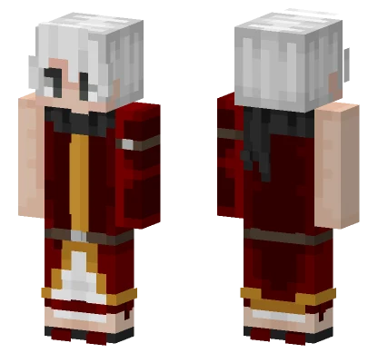 Steer Draging Foxban Minecraft skin