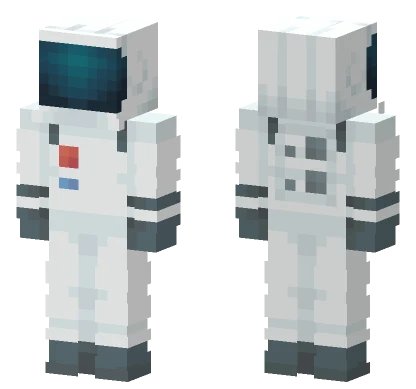 Sterile Spacesuit Minecraft skin