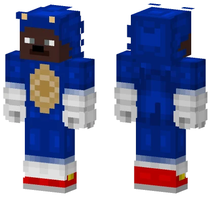 Steve Brown Of Sonic Minecraft skin