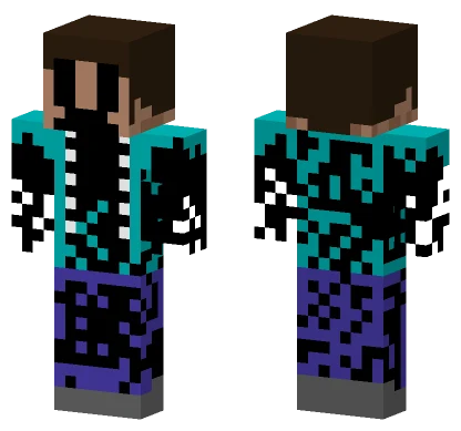 Steve Corrupt Exe Minecraft skin