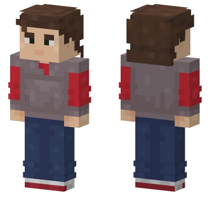 Steve Harrington Stranger Things Minecraft skin