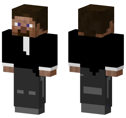 Steve In A Tucs Minecraft skin