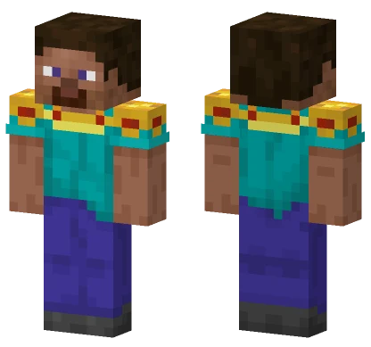 Steve In MCC Cape Minecraft skin