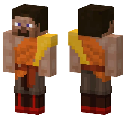 Steve Monk Minecraft skin