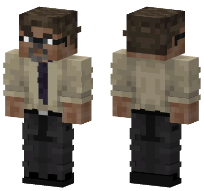 Steve Raglan Minecraft skin