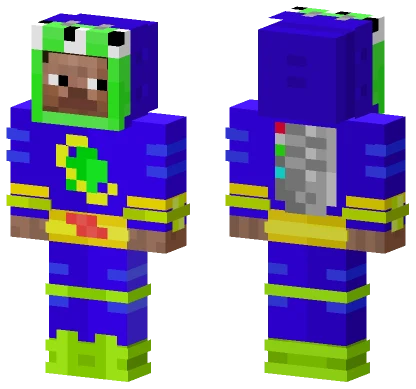 Stevextraterrestrial Blue Suit Minecraft skin