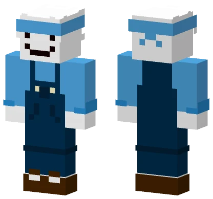 Stickman Engineer Minecraft skin