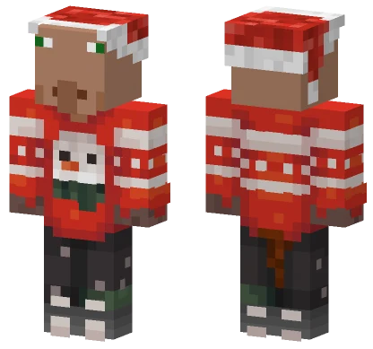 Stinky Christmas Parker Minecraft skin