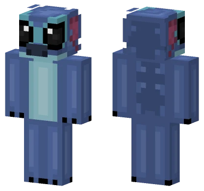 Stitch Minecraft skin