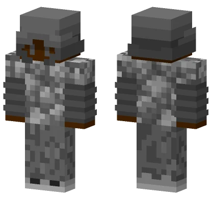 Stone and Wood Dweller Minecraft skin