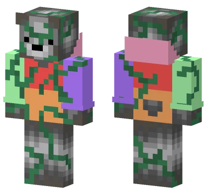 Stone Bear Skin Minecraft skin