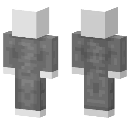 Stone Block Outfit Minecraft skin