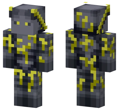 Stone Ore Miner Minecraft skin