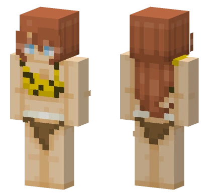 Stoneage Girl Minecraft skin
