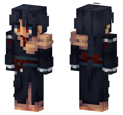 Storm Clouds Boy Minecraft skin