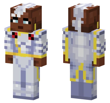 Storm X Men 97 Minecraft skin