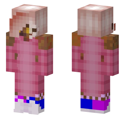Strawberries Chocolate Minecraft skin