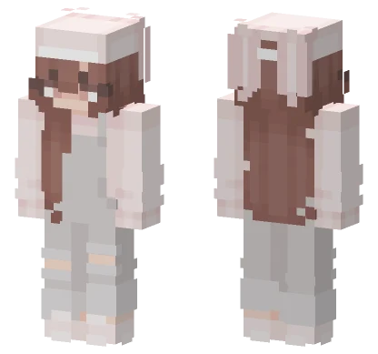 Strawberries Girl Minecraft skin