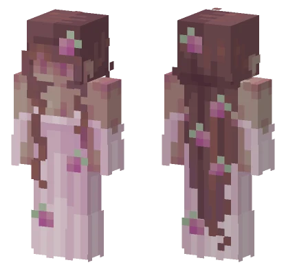 Strawberry Blush Minecraft skin