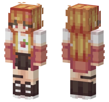 Strawberry Fields Forever Minecraft skin