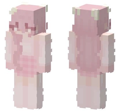 Strawberry Fields Girl Minecraft skin