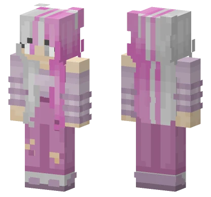 Strawberry Girl V2 Minecraft skin