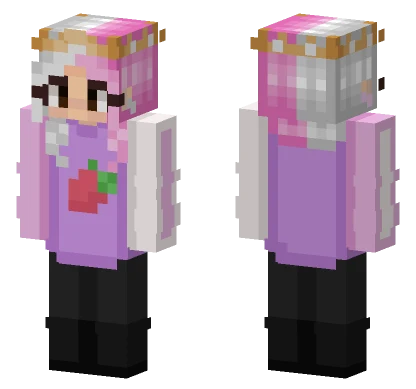 Strawberry Grabber Skin Minecraft skin