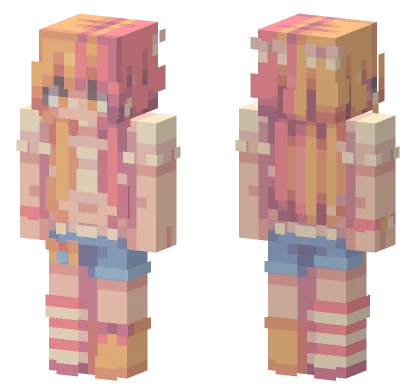 Strawberry Lemonade RCE Minecraft skin