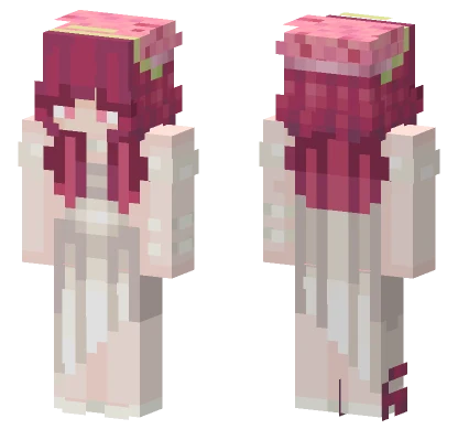 Strawberry Maid Outfit Minecraft skin
