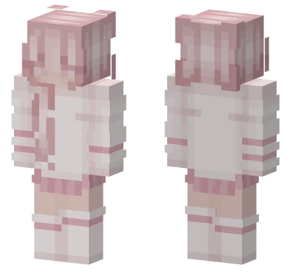 Strawberry Milk Skin Minecraft skin