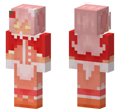 Strawberry Shortcake Thingy Minecraft skin