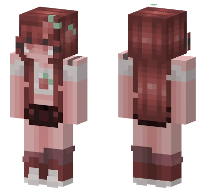 Strawberry Sorce Minecraft skin