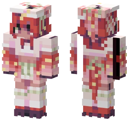 Strawberry Unicorn CE Minecraft skin
