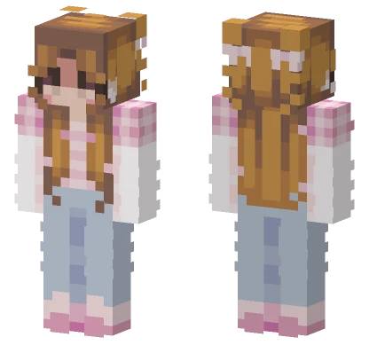 Strawberry Vanilla 3 Minecraft skin