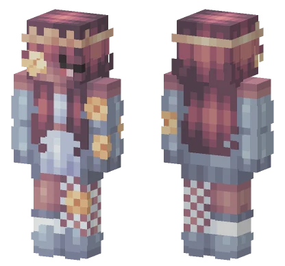 Strawberryrain SF Attack Minecraft skin