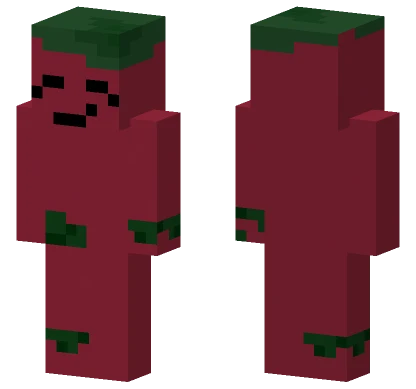 Strawbrry Minecraft skin