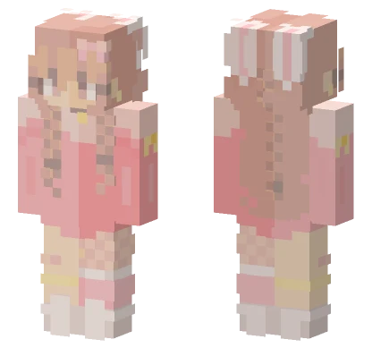 Strawbunny Minecraft skin