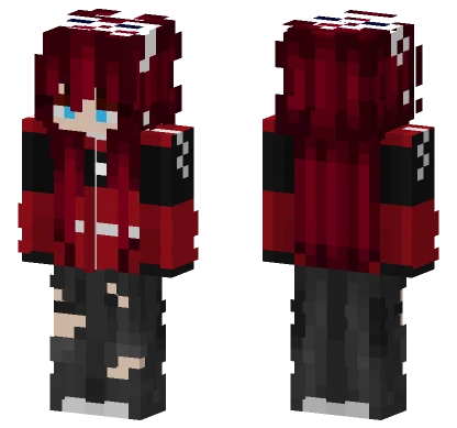 Street Racer Girl Minecraft skin
