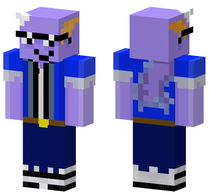 Street Wear Axolotl Minecraft skin