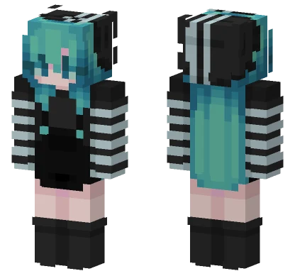 Striped Lrq L Minecraft skin