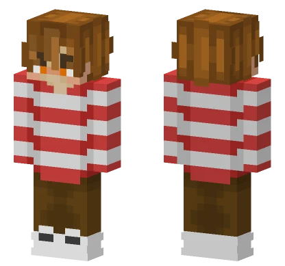 Striped Outfit Minecraft skin
