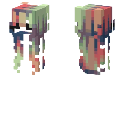 Striped Pastel Sweater Minecraft skin