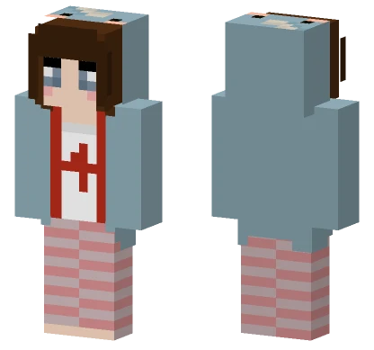 Striped Shirt Boy Minecraft skin