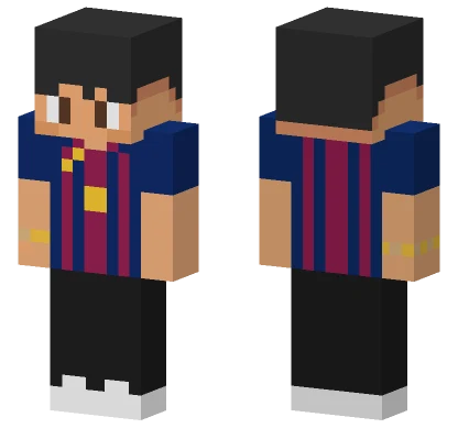 Striped Soccer Jersey Minecraft skin
