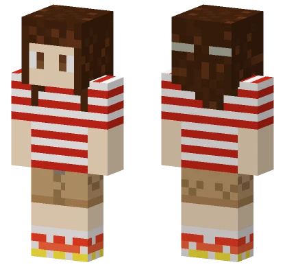 Stripey Boy Outfit Minecraft skin